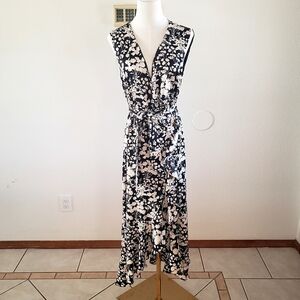 Rebecca Minkoff Assia Faux-Wrap‎ Midi Dress Medium